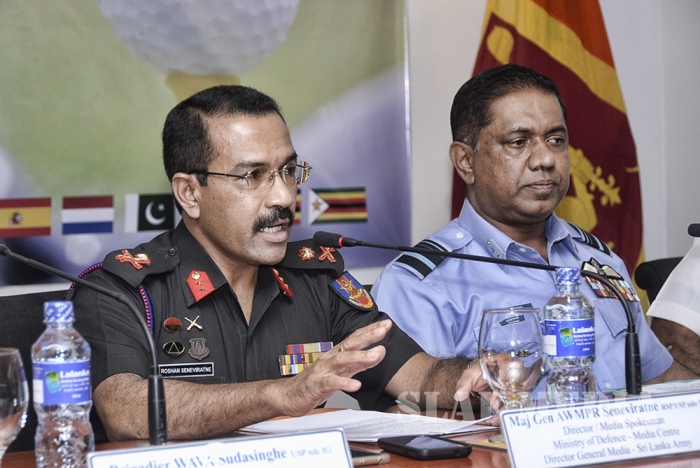 Press Briefing of 11th World Military Golf Championship 2017