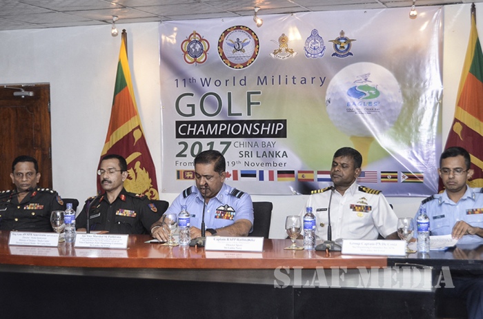 Press Briefing of 11th World Military Golf Championship 2017
