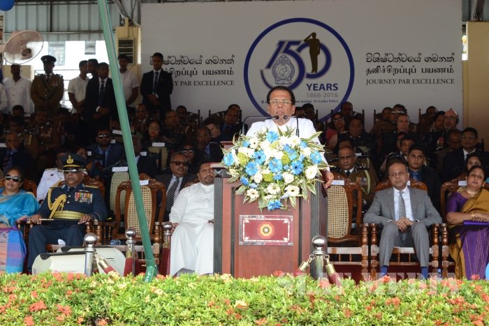Commander Attended the 150th Police Anniversary Celebrations