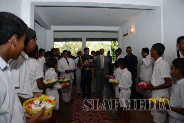 Nalanda College Felicitates New Commander of the Air Force