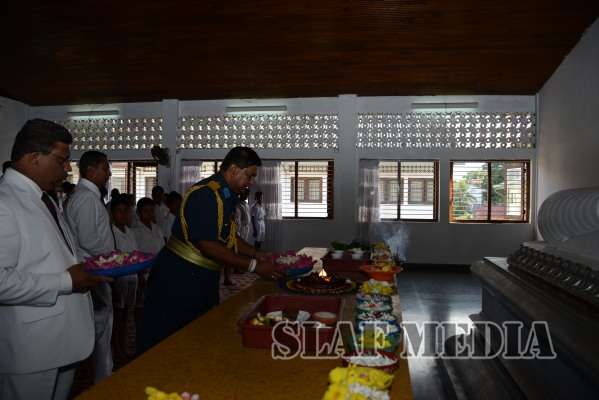 Nalanda College Felicitates New Commander of the Air Force