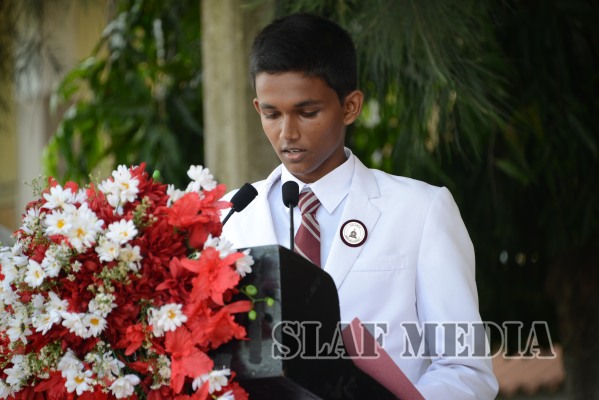 Nalanda College Felicitates New Commander of the Air Force