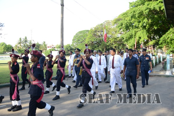 Nalanda College Felicitates New Commander of the Air Force