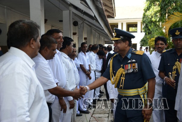Nalanda College Felicitates New Commander of the Air Force