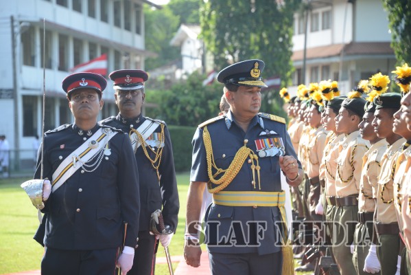 Nalanda College Felicitates New Commander of the Air Force