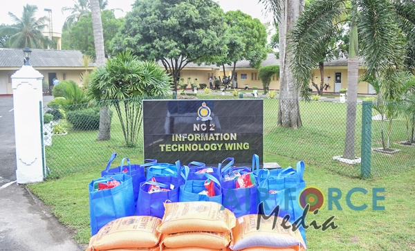 No 2 IT Wing at Ekala celebrates 1st anniversary with a Community Service Project