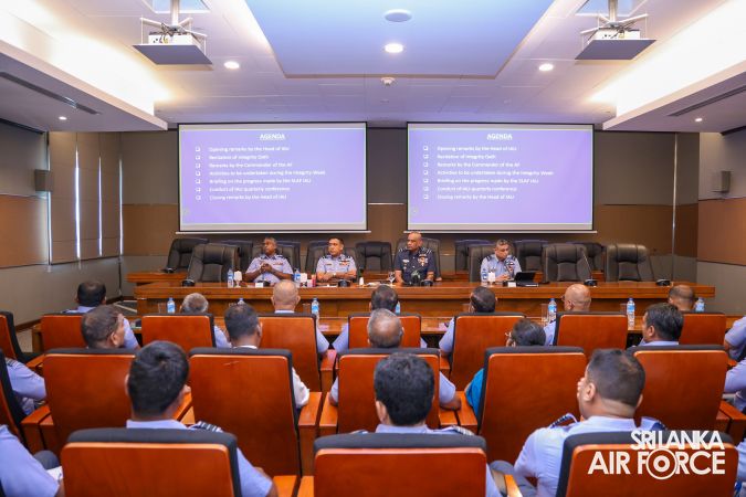 SLAF INTERNAL AFFAIRS UNIT INAUGURATES INTEGRITY WEEK