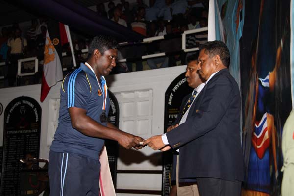 SLAF become runners up in Defence Service Wrestling