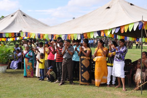 Passing Out Ceremony of the No 24 Basic Air Borne Course at SLAF Station Ampara