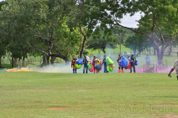 Passing Out Ceremony of the No 24 Basic Air Borne Course at SLAF Station Ampara