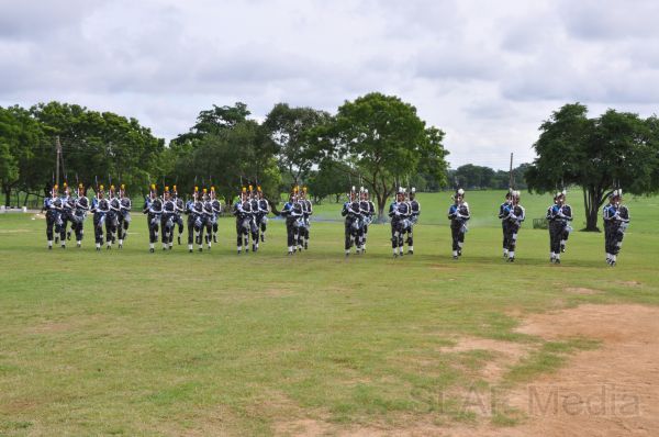Passing Out Ceremony of the No 24 Basic Air Borne Course at SLAF Station Ampara