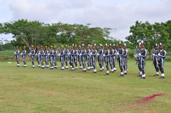 Passing Out Ceremony of the No 24 Basic Air Borne Course at SLAF Station Ampara