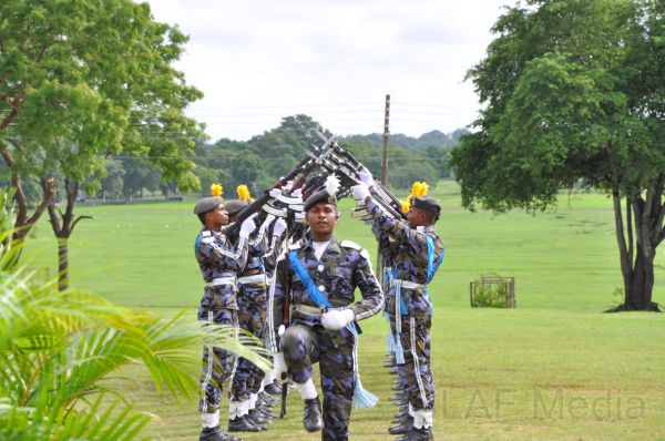 Passing Out Ceremony of the No 24 Basic Air Borne Course at SLAF Station Ampara
