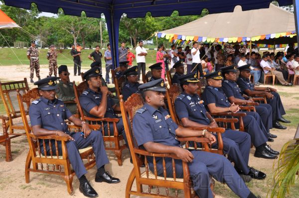 Passing Out Ceremony of the No 24 Basic Air Borne Course at SLAF Station Ampara