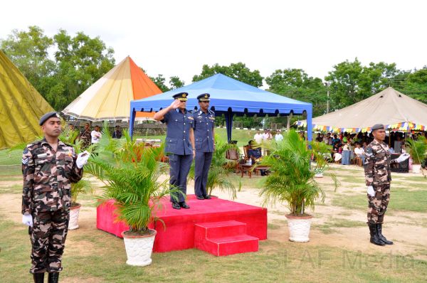 Passing Out Ceremony of the No 24 Basic Air Borne Course at SLAF Station Ampara