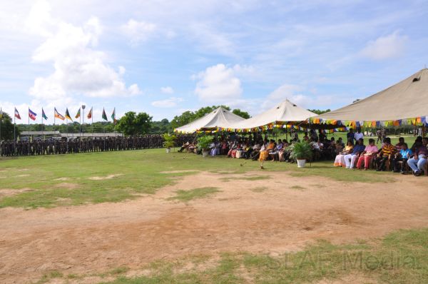 Passing Out Ceremony of the No 24 Basic Air Borne Course at SLAF Station Ampara