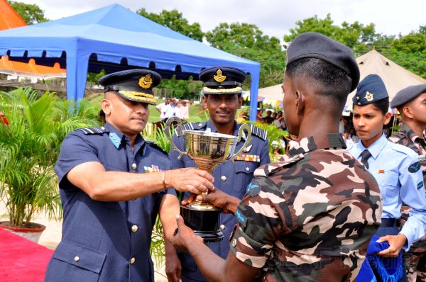 Passing Out Ceremony of the No 24 Basic Air Borne Course at SLAF Station Ampara