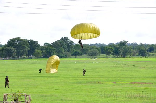 Passing Out Ceremony of the No 24 Basic Air Borne Course at SLAF Station Ampara