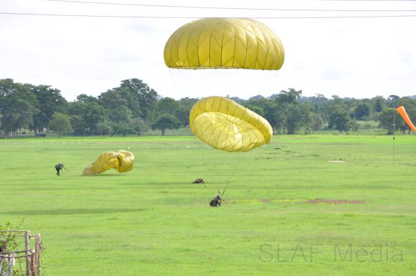 Passing Out Ceremony of the No 24 Basic Air Borne Course at SLAF Station Ampara