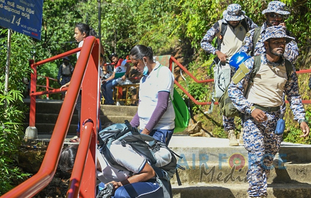 SLAF CONDUCTS 'SRI PADA' CLEANING PROGRAM FOR 4TH CONSECUTIVE YEAR