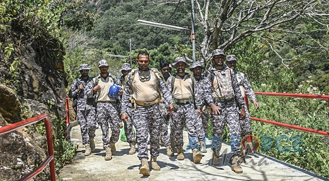 SLAF CONDUCTS 'SRI PADA' CLEANING PROGRAM FOR 4TH CONSECUTIVE YEAR