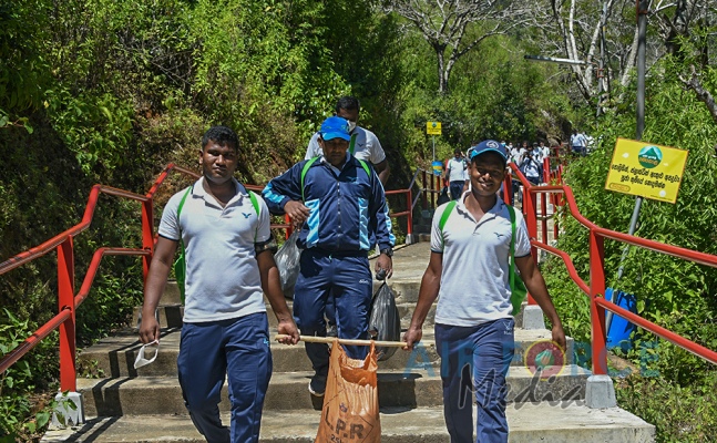SLAF CONDUCTS 'SRI PADA' CLEANING PROGRAM FOR 4TH CONSECUTIVE YEAR