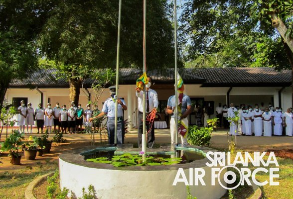 THE NO. 06 HELICOPTER SQUADRON AT SLAF BASE ANURADHAPURA LAUNCHES COMMUNITY SERVICE PROJECT IN LINE WITH 74TH INDEPENDENCE DAY