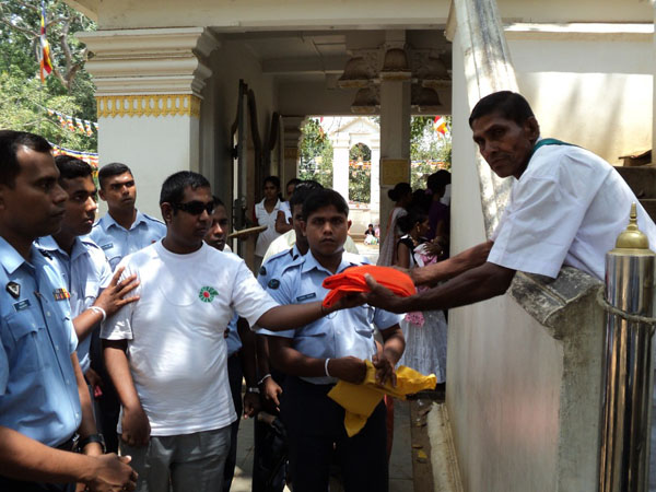 6th Formation Day Celebrated by SLAF Base Vavuniya