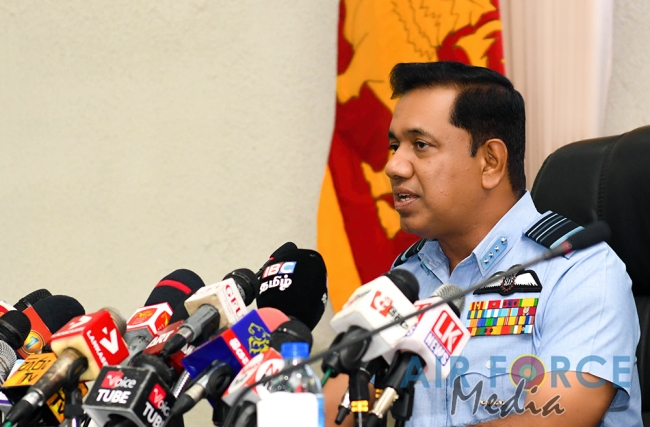 PRESS BRIEFING ON 70 TH AIR FORCE ANNIVERSARY, GUWAN HAMUDA PAPEDI SAWARIYA AND AIR FORCE COMMANDER’S CUP RUGBY TOURNAMENT 2021