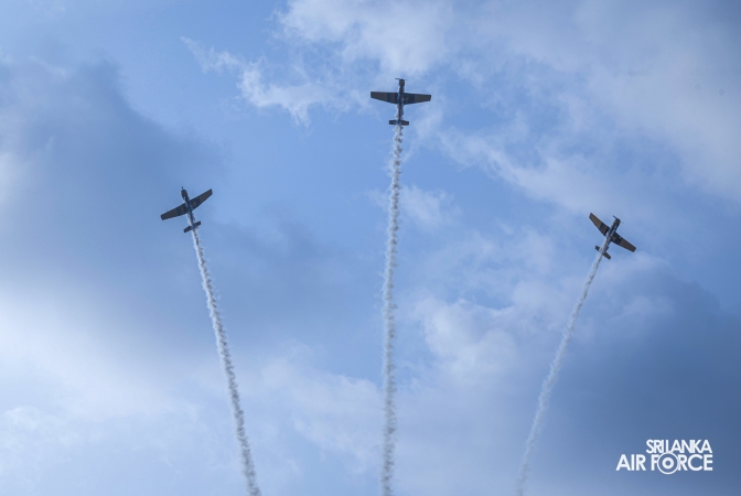 SRI LANKA AIR FORCE CELEBRATES 75 YEARS OF SAFEGUARDING THE NATION’S SKIES