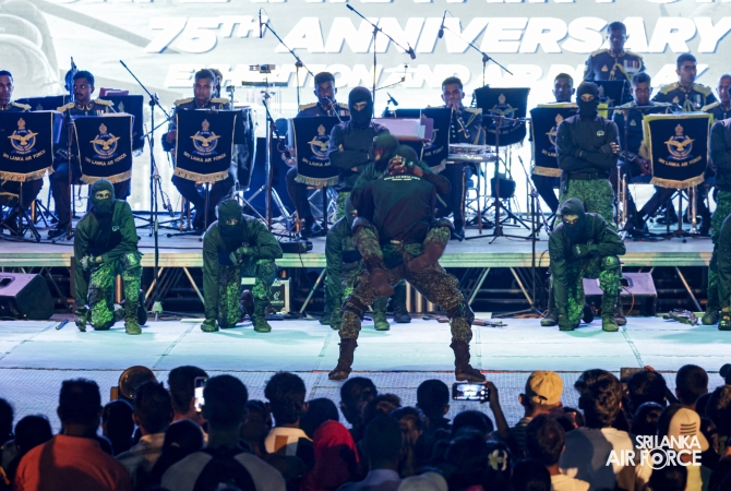 SRI LANKA AIR FORCE CELEBRATES 75 YEARS OF SAFEGUARDING THE NATION’S SKIES