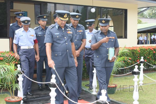 AOC's Inspection of SLAF Unit Katukurunda - 2012