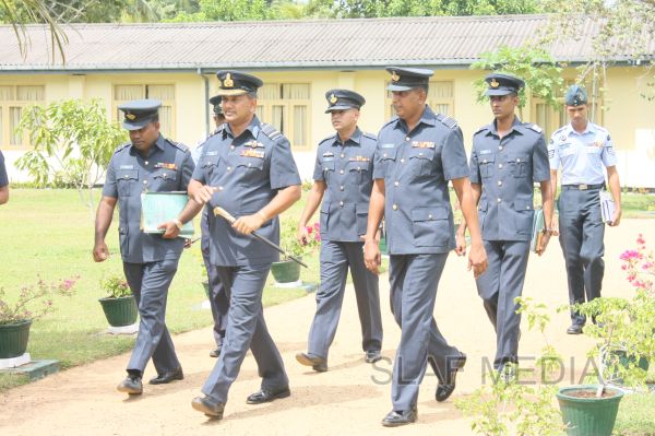 AOC's Inspection of SLAF Unit Katukurunda - 2012