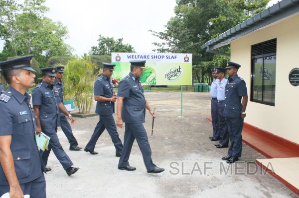 AOC's Inspection of SLAF Unit Katukurunda - 2012