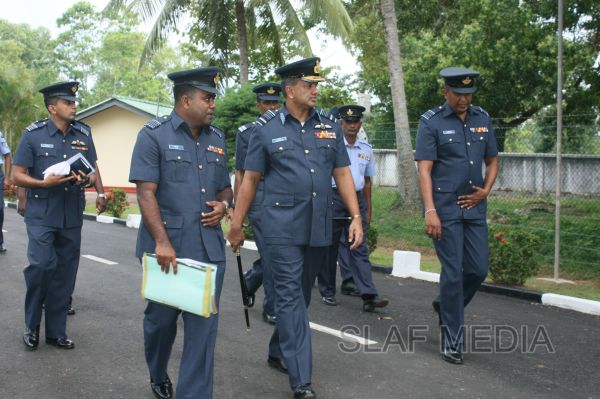 AOC's Inspection of SLAF Unit Katukurunda - 2012