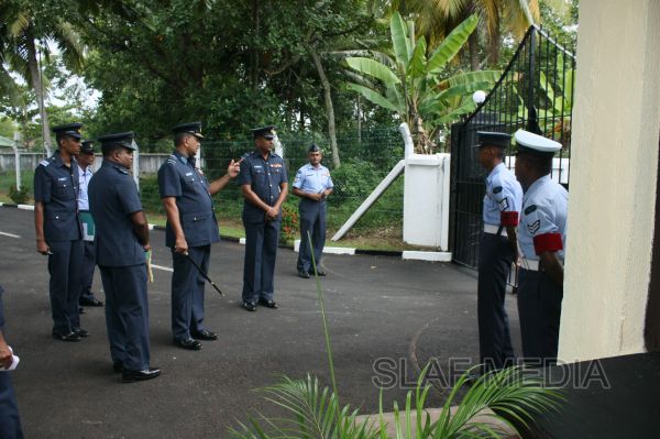AOC's Inspection of SLAF Unit Katukurunda - 2012