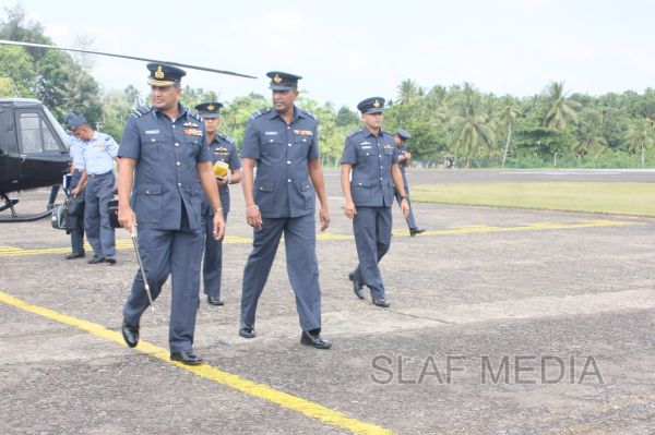 AOC's Inspection of SLAF Unit Katukurunda - 2012