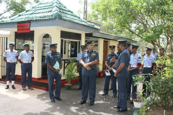 AOC's Inspection of SLAF Unit Katukurunda - 2012