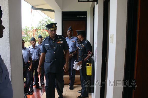 AOC's Inspection of SLAF Unit Katukurunda - 2012