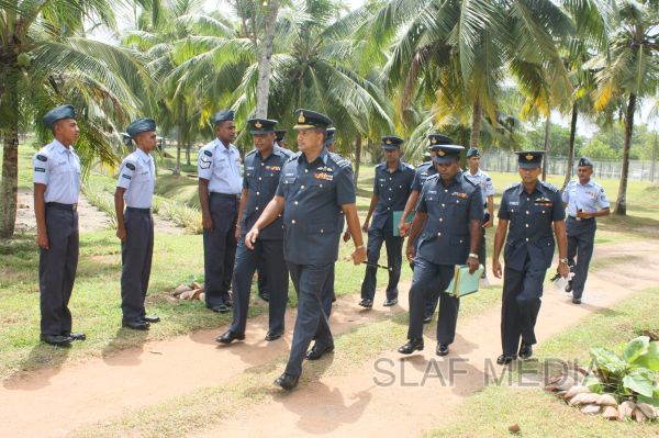 AOC's Inspection of SLAF Unit Katukurunda - 2012