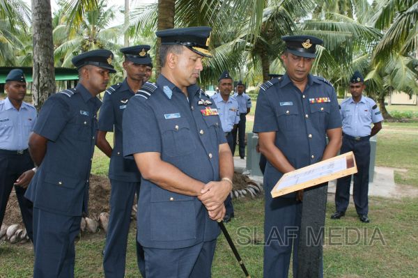 AOC's Inspection of SLAF Unit Katukurunda - 2012