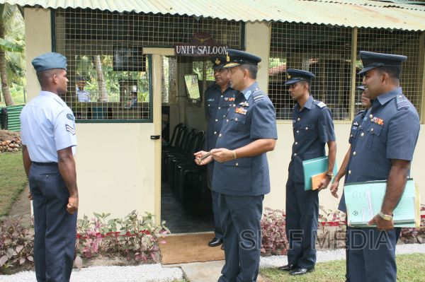 AOC's Inspection of SLAF Unit Katukurunda - 2012