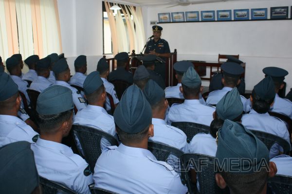 AOC's Inspection of SLAF Unit Katukurunda - 2012