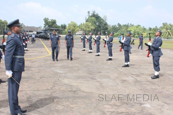 AOC's Inspection of SLAF Unit Katukurunda - 2012