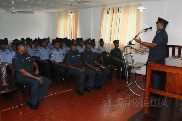 AOC's Inspection of SLAF Unit Katukurunda - 2012