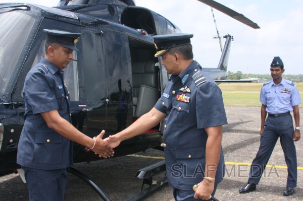 AOC's Inspection of SLAF Unit Katukurunda - 2012