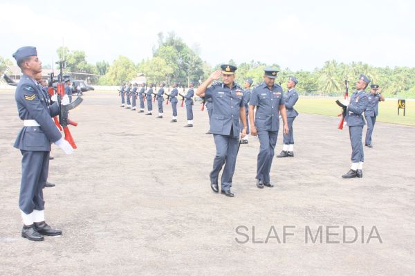 AOC's Inspection of SLAF Unit Katukurunda - 2012