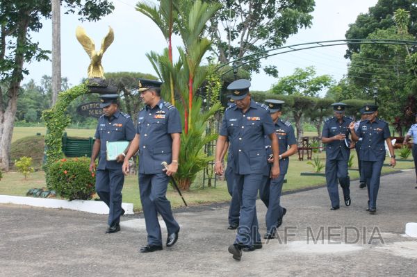 AOC's Inspection of SLAF Unit Katukurunda - 2012