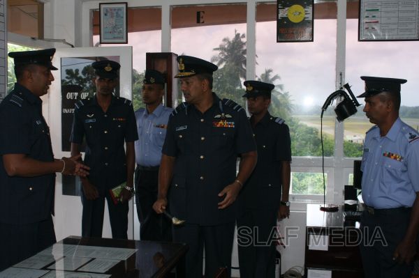 AOC's Inspection of SLAF Unit Katukurunda - 2012