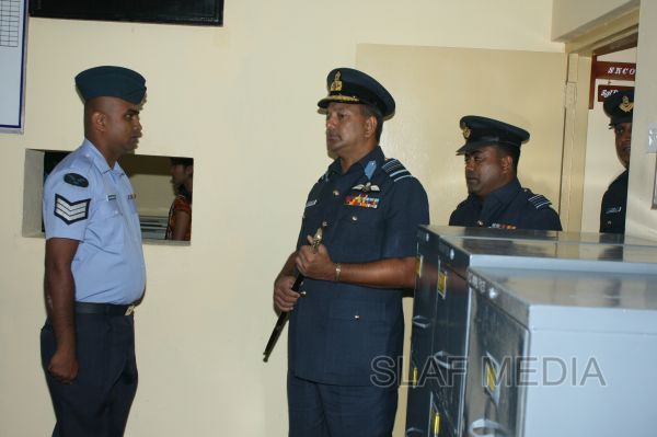 AOC's Inspection of SLAF Unit Katukurunda - 2012